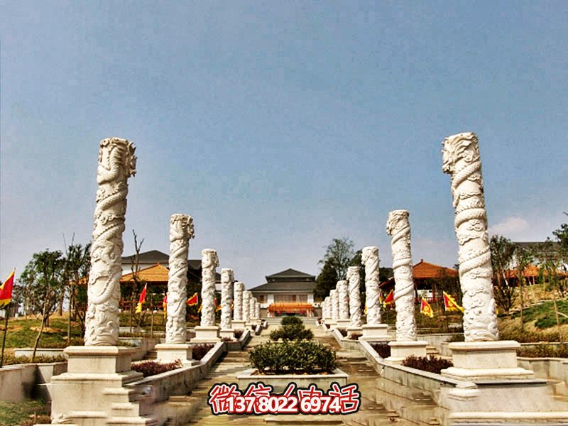 傳統(tǒng)工藝石雕龍柱，傳承古老文化