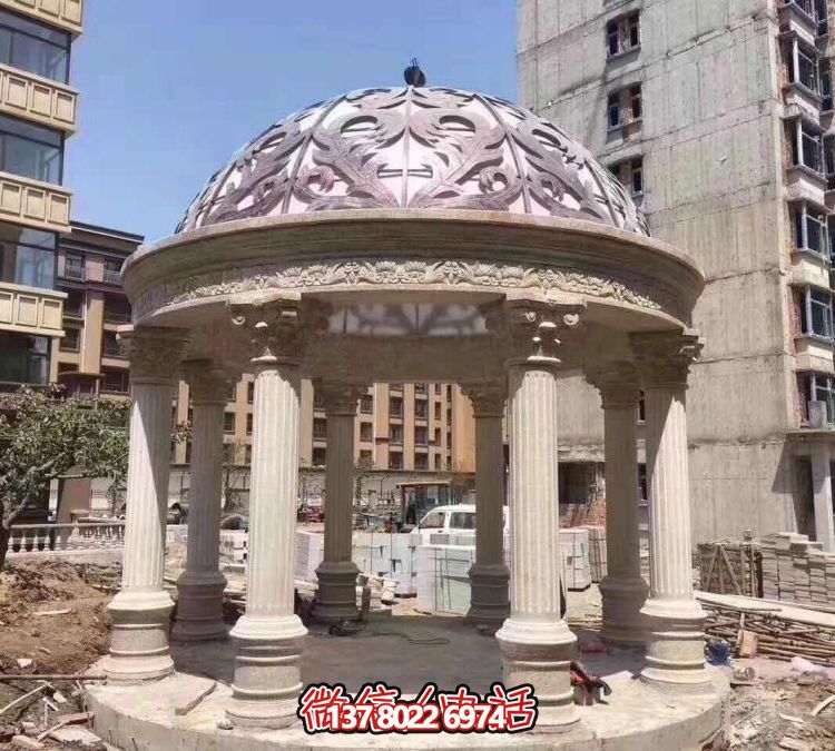 歐式羅馬涼亭，營造優(yōu)雅小區(qū)花園