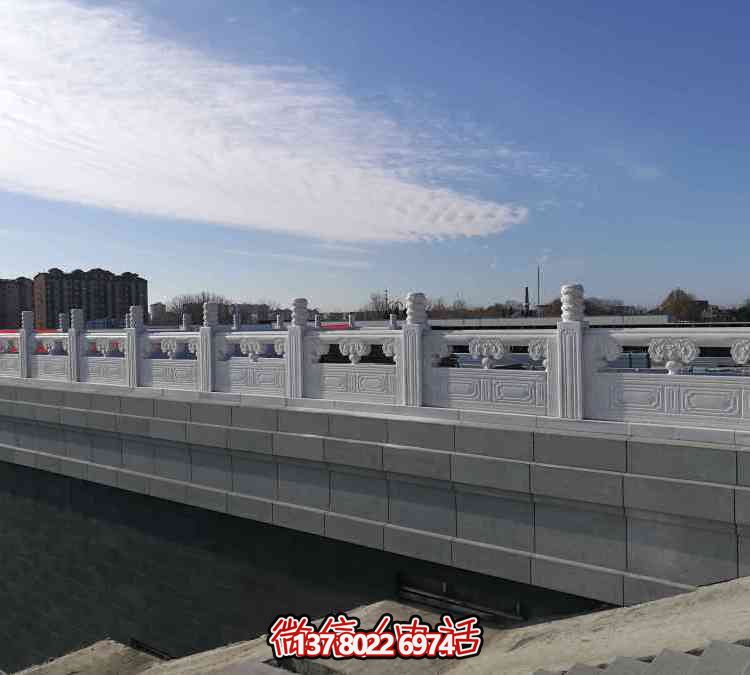 精美石雕橋欄桿，藝術(shù)美學(xué)完美結(jié)合
