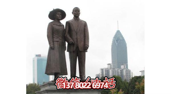 孫中山雕塑-城市花園廣場(chǎng)擺放鑄造孫中山和宋慶齡偉人銅雕 孫中山雕塑-城市花園廣場(chǎng)擺放鑄造孫中山和宋慶齡偉人銅雕