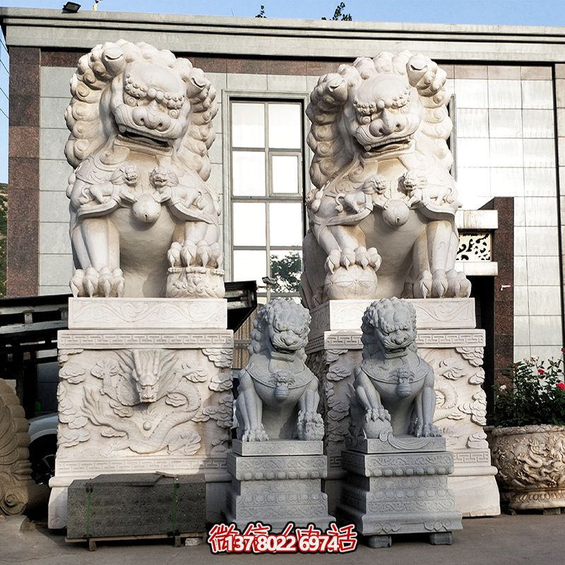 砂石石雕大型仿真動(dòng)物獅子雕塑 砂石石雕大型仿真動(dòng)物獅子雕塑