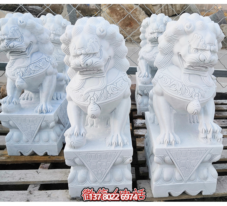 天安門獅子，漢白玉中式傳統(tǒng)北方石獅子