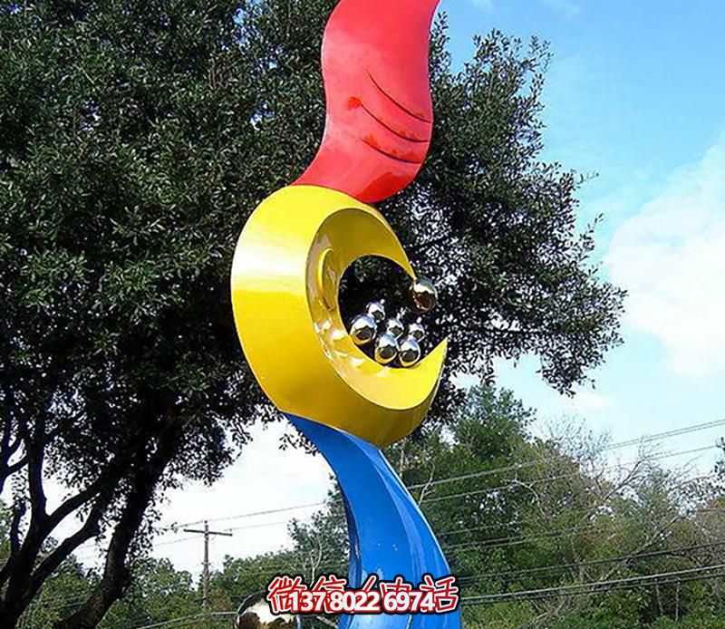 多色創(chuàng)意不銹鋼噴漆海浪浪花雕塑 多色創(chuàng)意不銹鋼噴漆海浪浪花雕塑