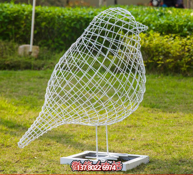 公園不銹鋼鏤空創(chuàng)意戶(hù)外大型小鳥(niǎo)雕塑 公園不銹鋼鏤空創(chuàng)意戶(hù)外大型小鳥(niǎo)雕塑